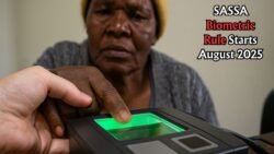 Warning to Beneficiaries! New SASSA Biometric Rule Effective August 2025 – Skip Fingerprint and Instantly Lose Your Grant