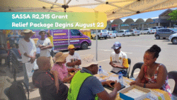 SASSA R2,315 Grant Relief Package Begins August 22 – Beneficiaries in Every Province Covered, See Schedule