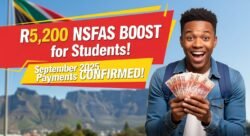 NSFAS September 2025 Allowance Confirmed – R5,200 Payment Schedule Released for Students