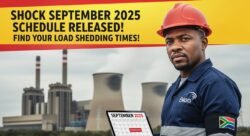 Eskom Publishes September 2025 Load Shedding Schedule – Find Your Area’s Timing Now