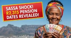 September 2025 SASSA Pension R2,315 – Full Provincial Payment Dates Released for Seniors