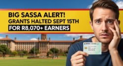 SASSA September 2025 Warning: Grants Suspended After 15th for Citizens With Income Above R8,070