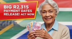 Pensioners Must Act: October 2025 Old Age Grant R2,315 Payment Dates Released