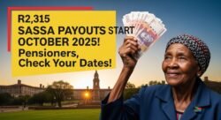 R2,315 SASSA Old Age Grant October 2025 – Provincial Payment Dates Released for Millions of Pensioners