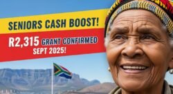 Seniors Relief: September 2025 SASSA Old Age Grant of R2,315 Confirmed for Millions – Payment Dates Out