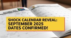 September 2025 School Calendar: South Africa Confirms Term Dates