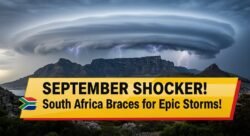 South Africa Issues Weather Alert – Heavy September Storms Ahead