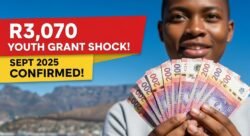 Youth Grant September 2025: SASSA Confirms R3,070 Payout